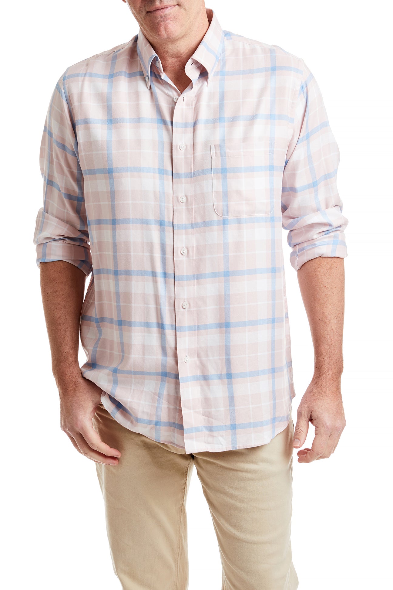 mens pastel button down shirts