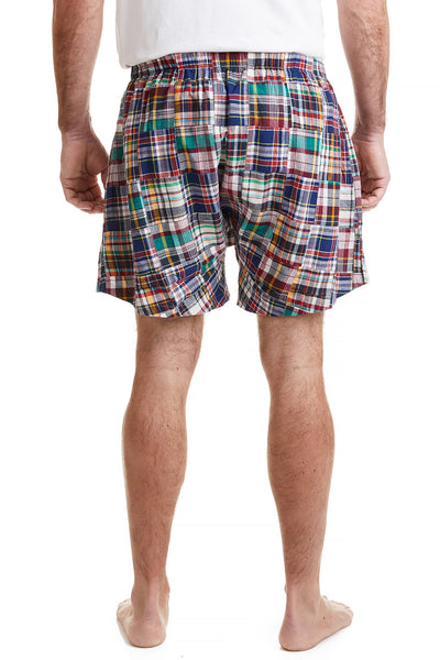 Barefoot Boxer Rockport Patch Madras CASTAWAY BOXERS Castaway Nantucket Island
