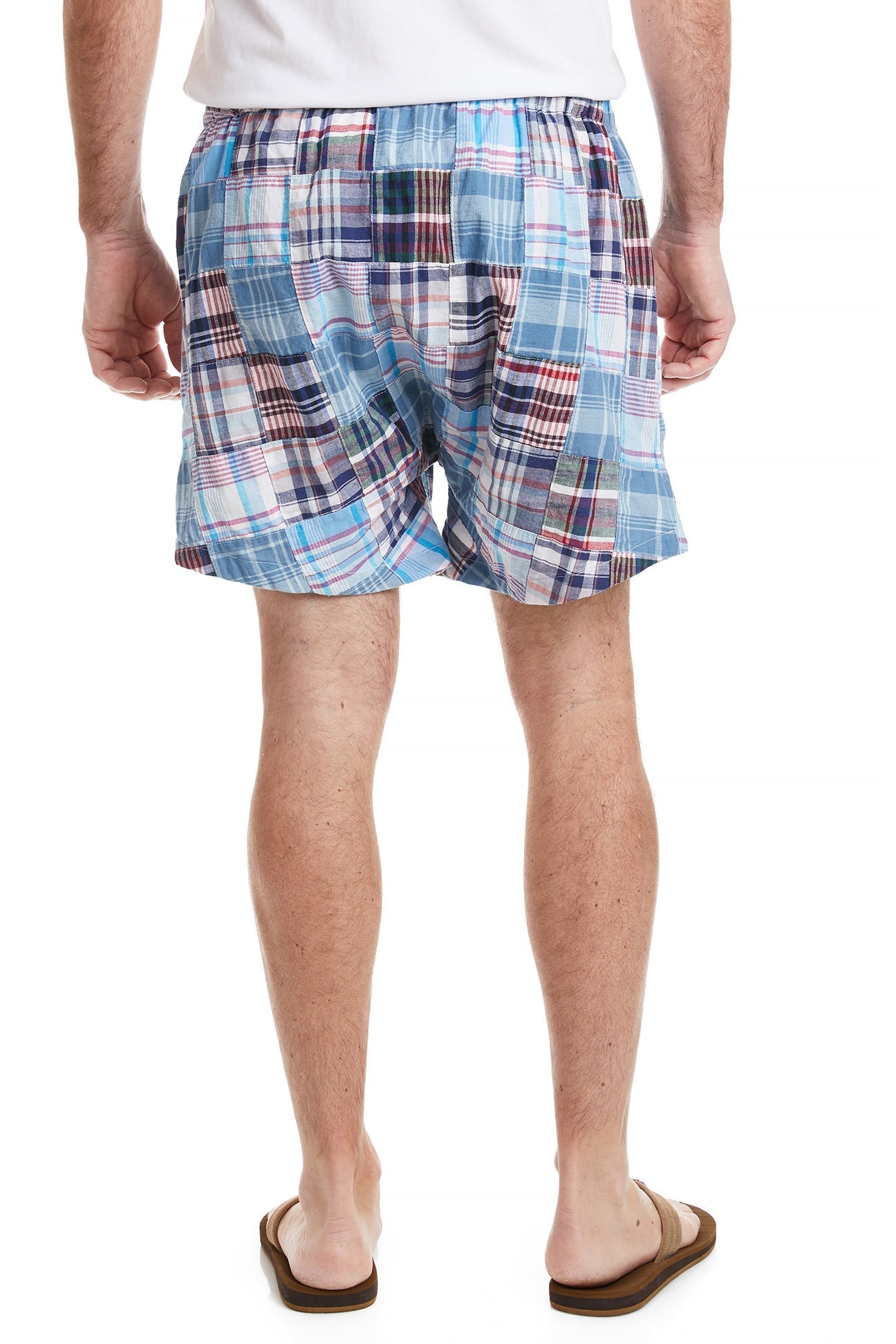 Barefoot Boxer Seapoint Patch Madras CASTAWAY BOXERS Castaway Nantucket Island