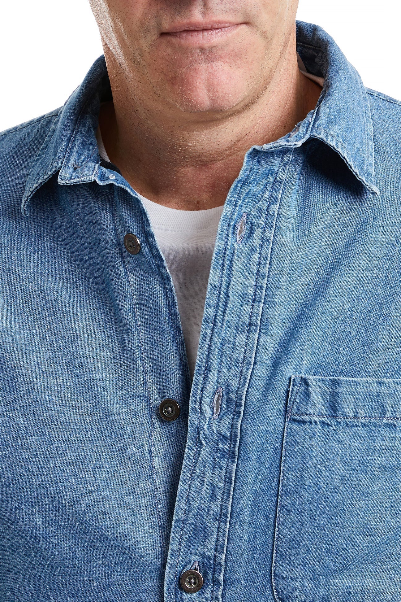 Denim Work Shirts | Lands' End