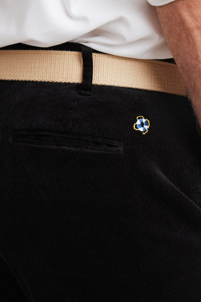 Beachcomber Corduroy Pant Black MENS PANTS Castaway Nantucket Island