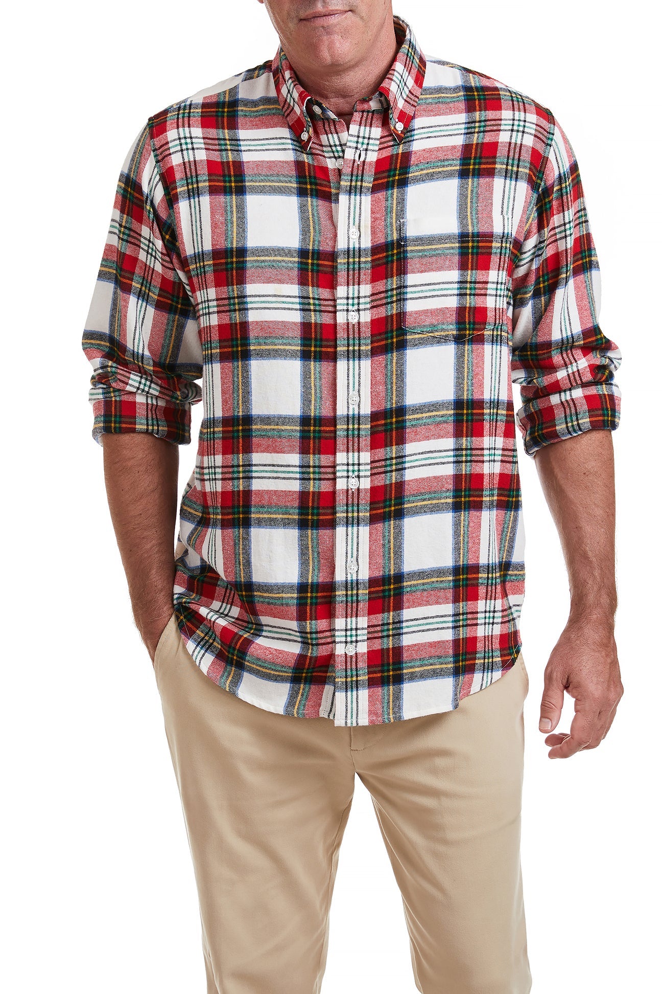 Chase Shirt Dress Stewart Flannel MENS SPORT SHIRTS Castaway Nantucket Island
