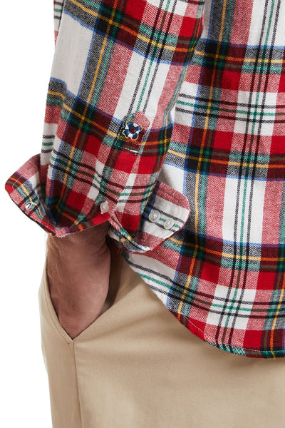 Chase Shirt Dress Stewart Flannel MENS SPORT SHIRTS Castaway Nantucket Island