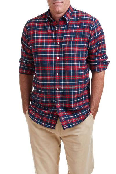 Chase Shirt Fireplace Flannel MENS SPORT SHIRTS Castaway Nantucket Island