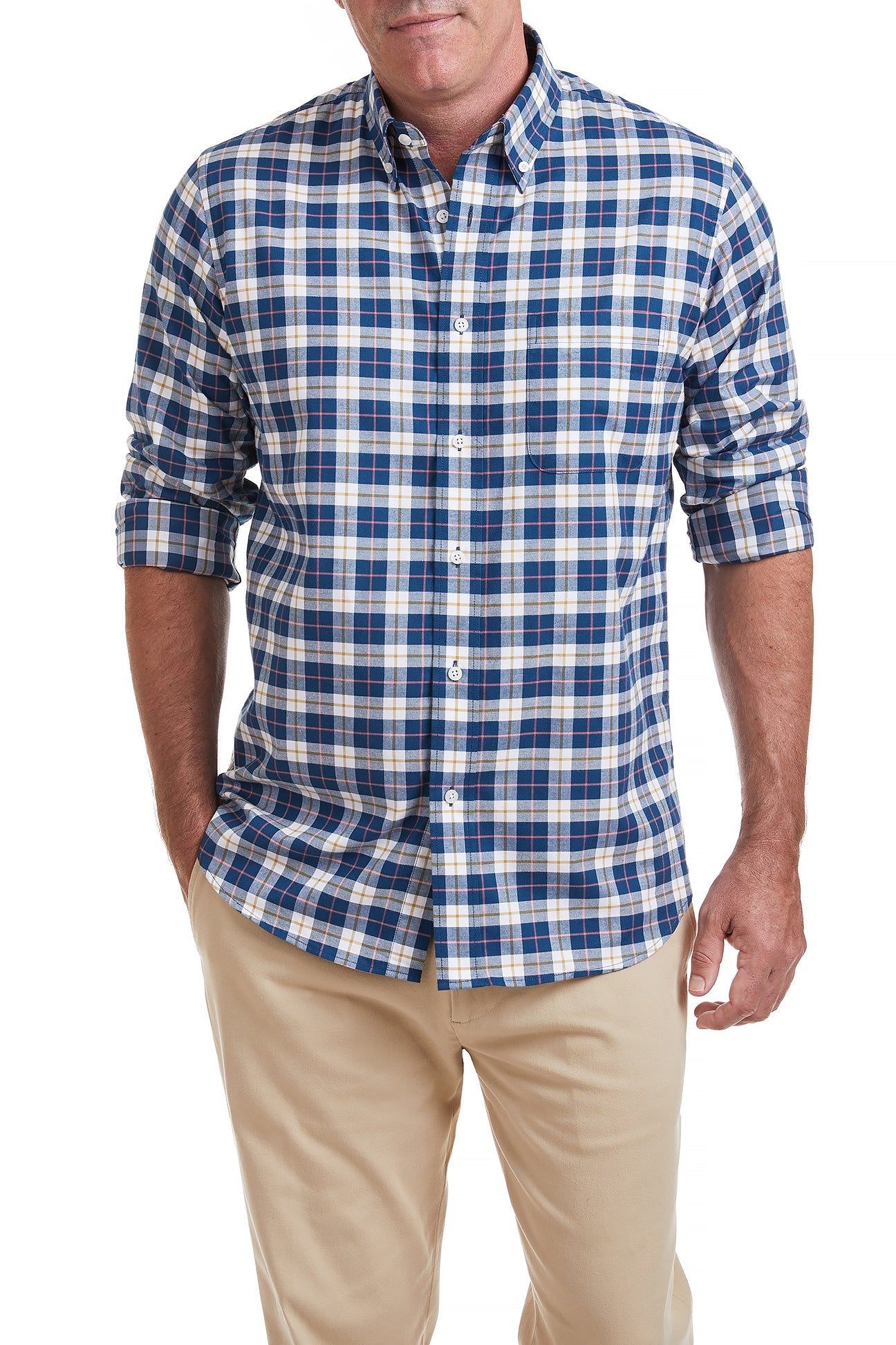 Chase Shirt Nantucket Windowpane MENS SPORT SHIRTS Castaway Nantucket Island