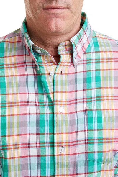Chase Shirt Seacrest Madras MENS SPORT SHIRTS Castaway Nantucket Island