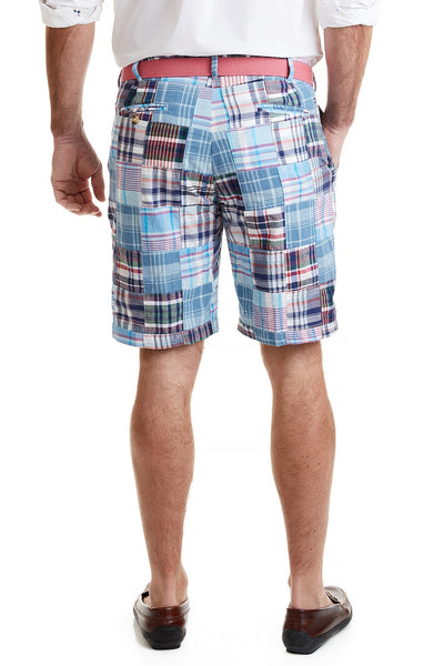 Cisco Short Seapoint Patch Madras MENS SHORTS Castaway Nantucket Island