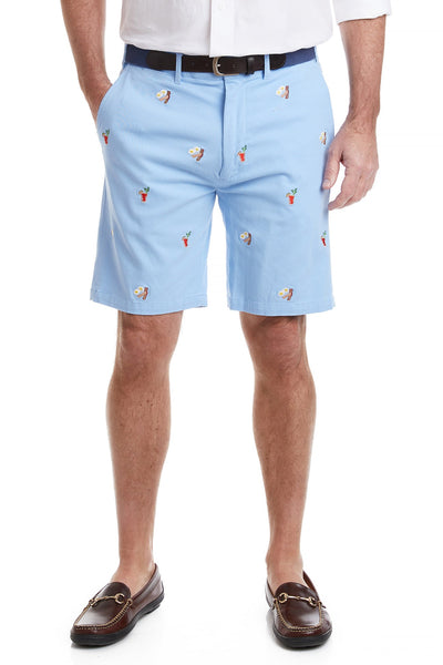 Cisco Short Stretch Twill Liberty with Hangover Special MENS EMBROIDERED SHORTS Castaway Nantucket Island