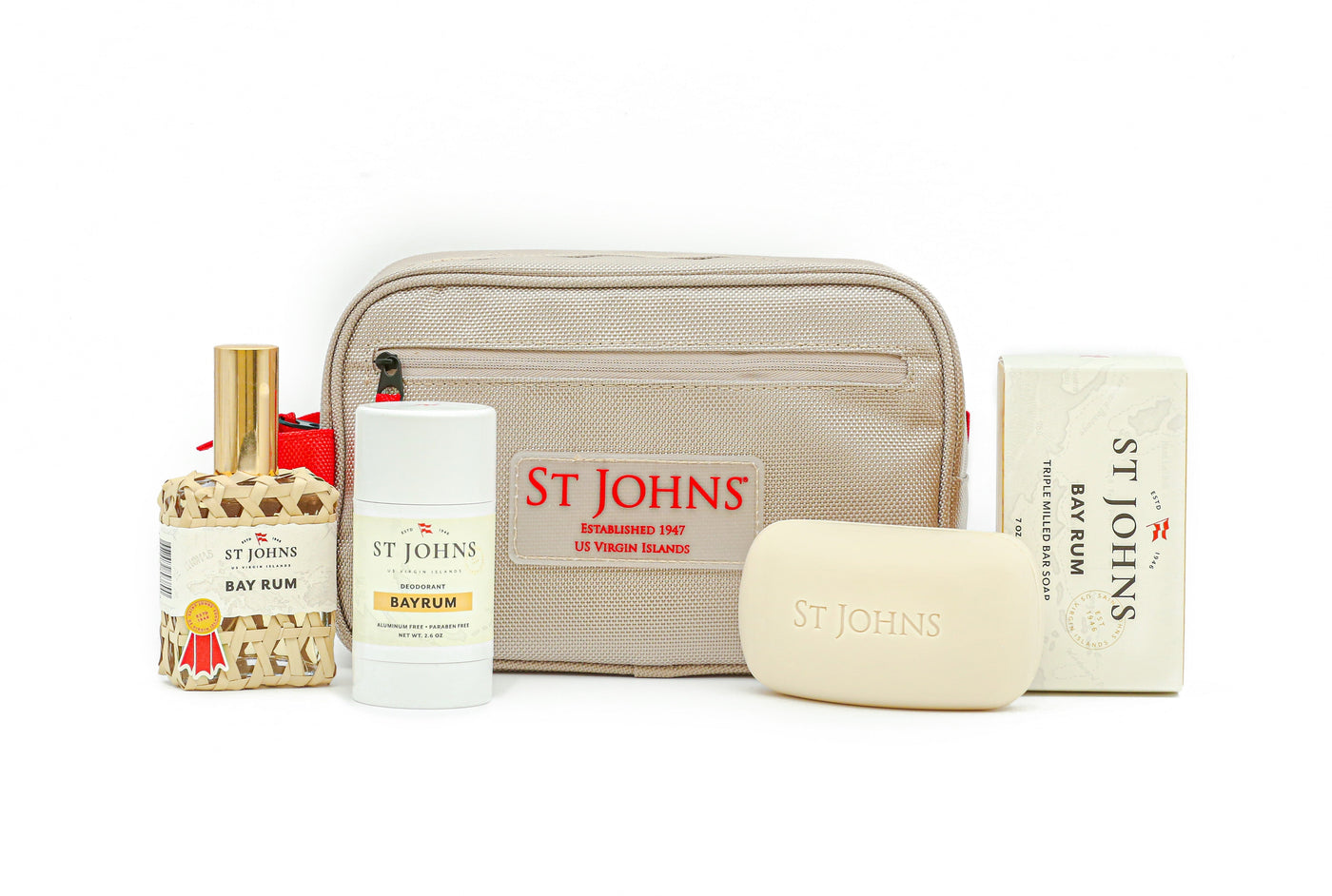 Dopp Kit Gift Set - Bay Rum St Johns Fragrance Co LLC™