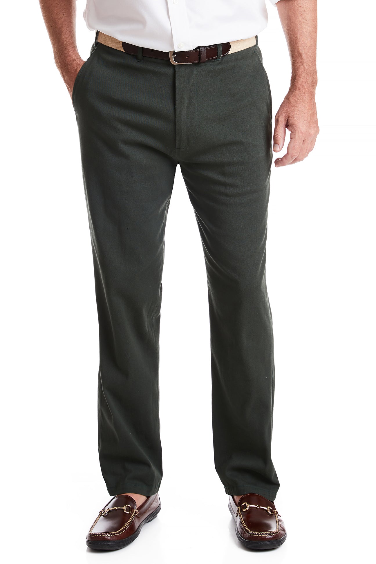 Harbor Pant Stretch Twill Charcoal MENS PANTS Castaway Nantucket Island