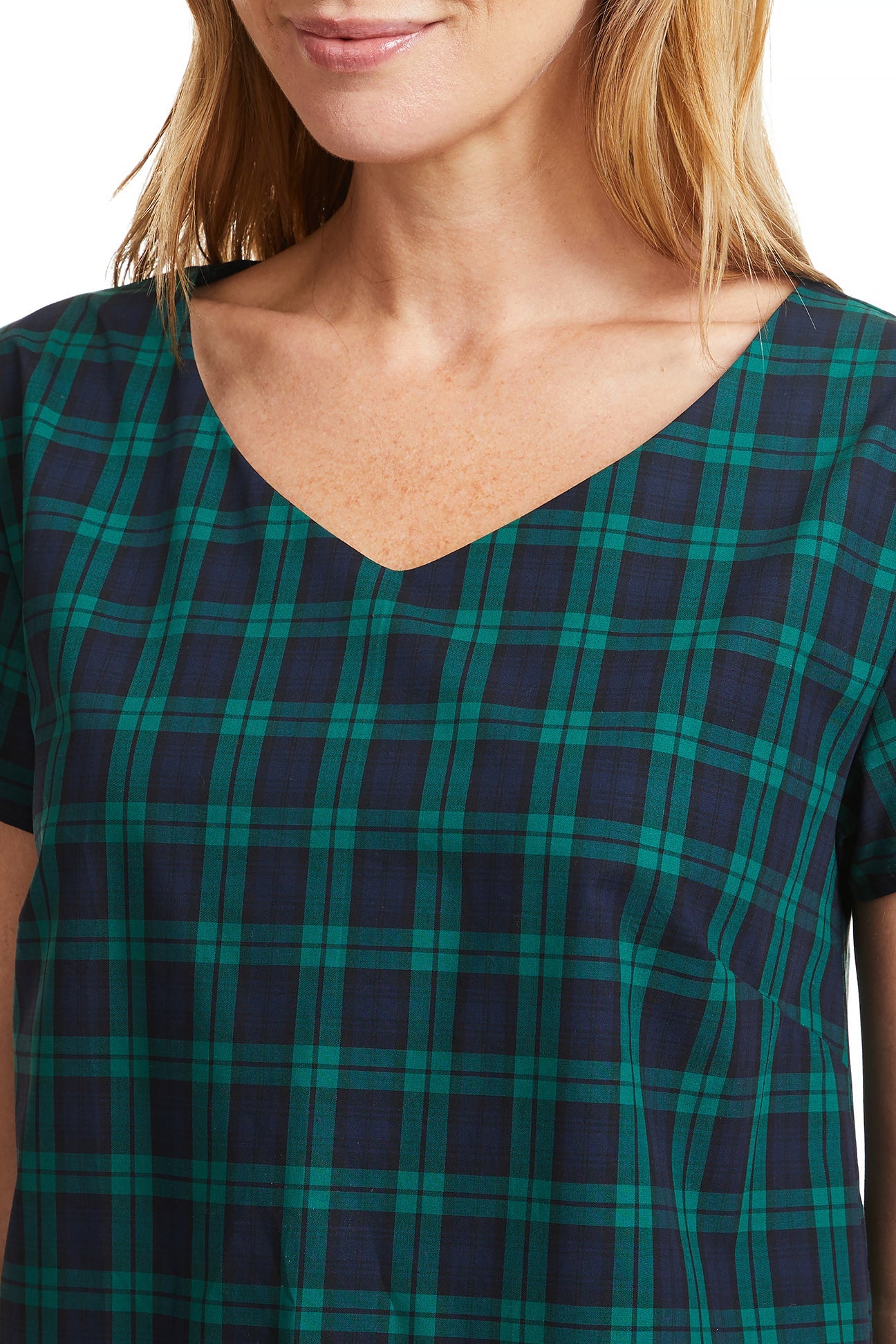 Castaway Womens Holiday Oceanique Dress Blackwatch Tartan Castaway Nantucket Island Castaway Womens Holiday Oceanique Dress Blackwatch Tartan Castaway Nantucket Island