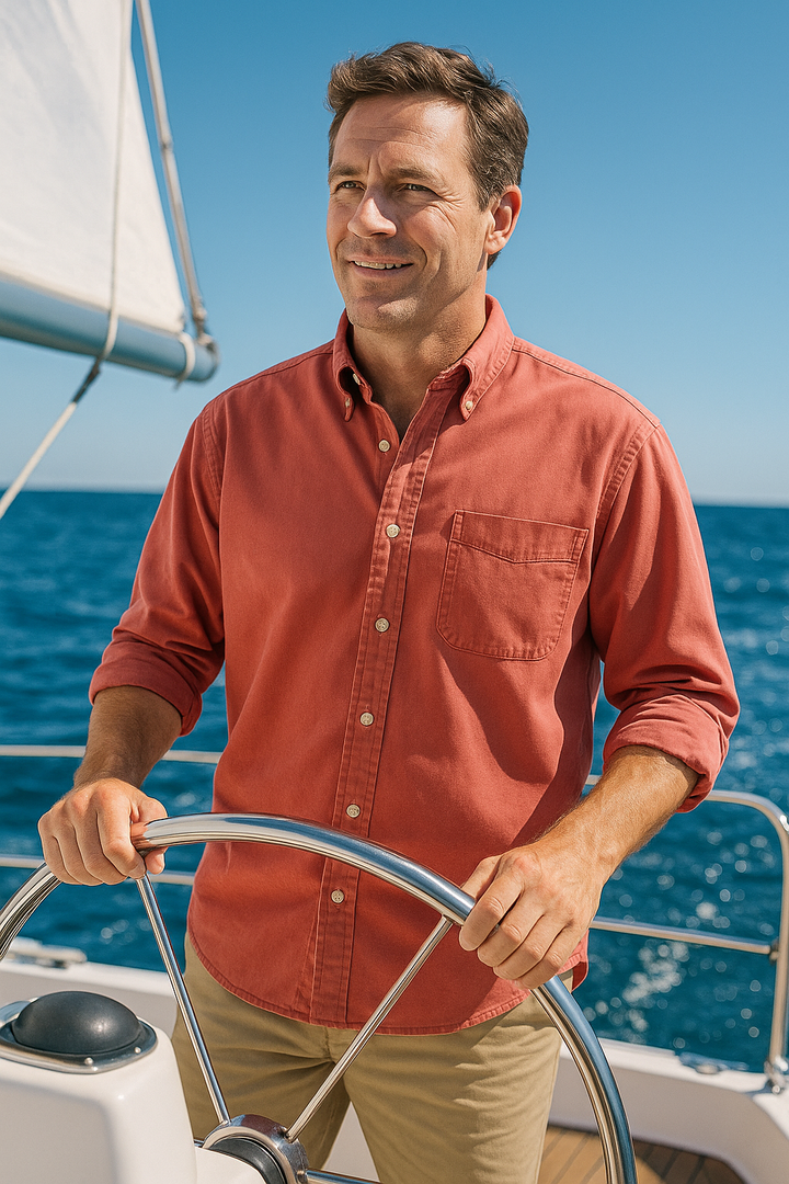 Mens Murray's Toggery Shop Nantucket Red Workshirt – Castaway