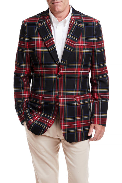 Philip Sportcoat Black Stewart Tartan MENS OUTERWEAR Castaway Nantucket Island