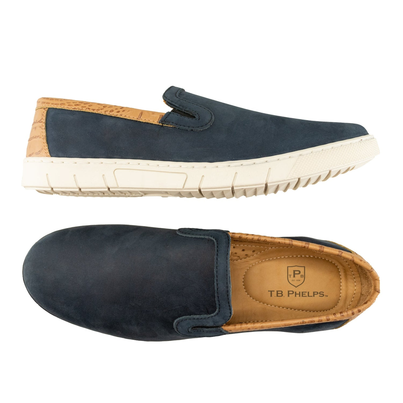 Scottsdale Slip On Navy MENS ACCESSORIES TB Phelps