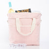 Striped Cooler Bag Rose & Tan ACCESSORIES NO GOOG SHOP CB Station