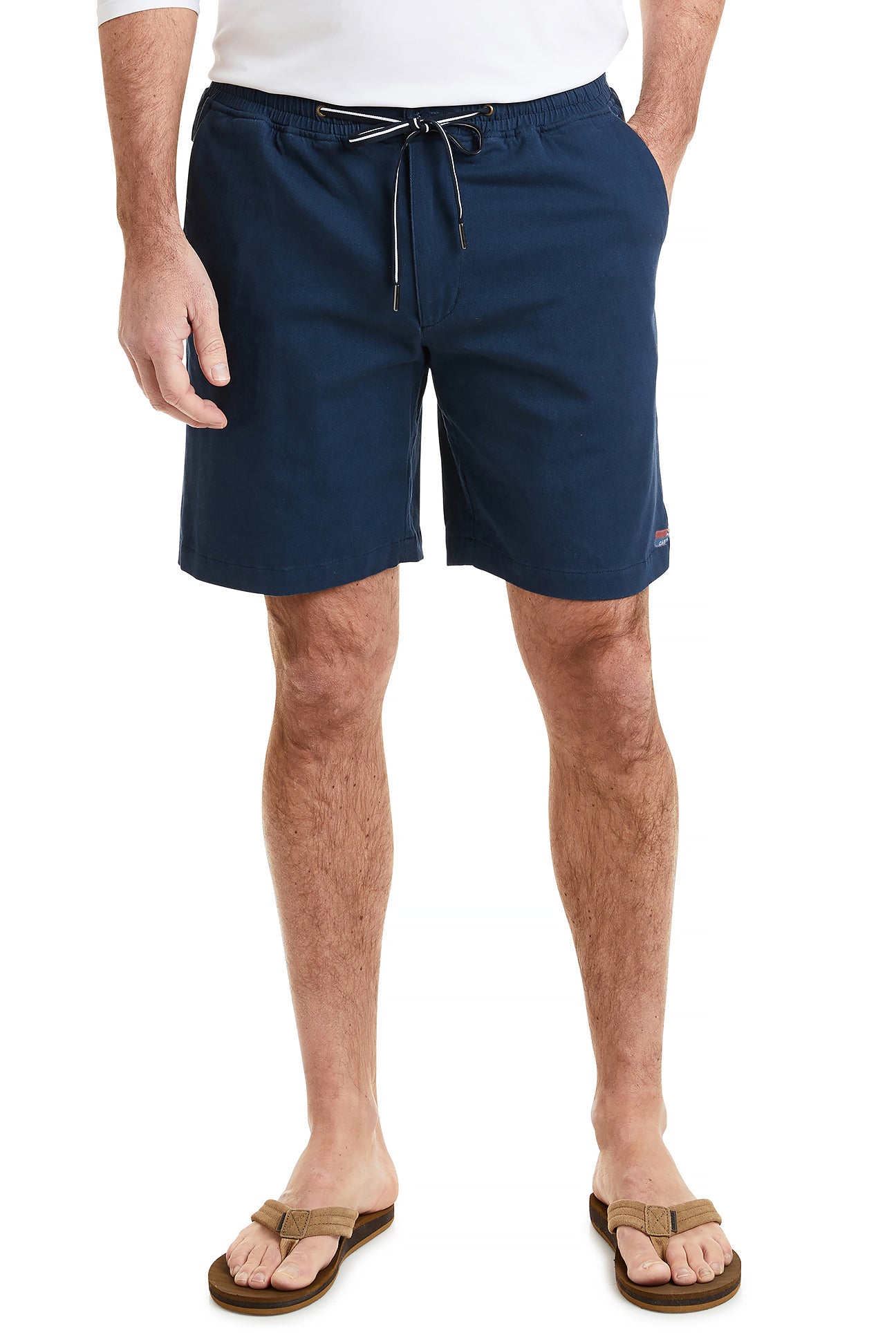 Surf Short Stretch Twill Nantucket Navy MENS SHORTS Castaway Nantucket Island