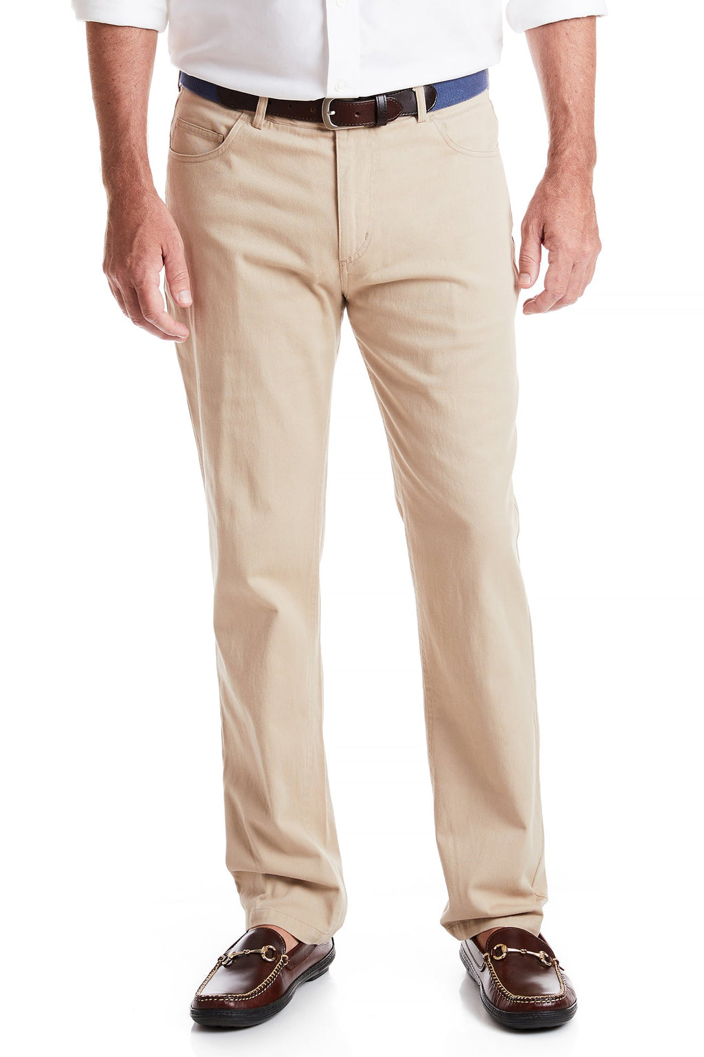 Wayfarer 5-Pocket Pant Stretch Twill Khaki MENS PANTS Castaway Nantucket Island