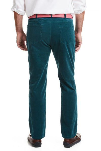 Wayfarer 5-Pocket Pinwale Corduroy Pant Hunter MENS PANTS Castaway Nantucket Island