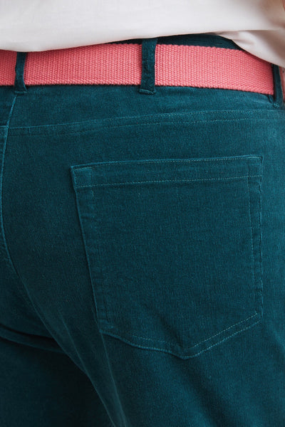 Wayfarer 5-Pocket Pinwale Corduroy Pant Hunter MENS PANTS Castaway Nantucket Island