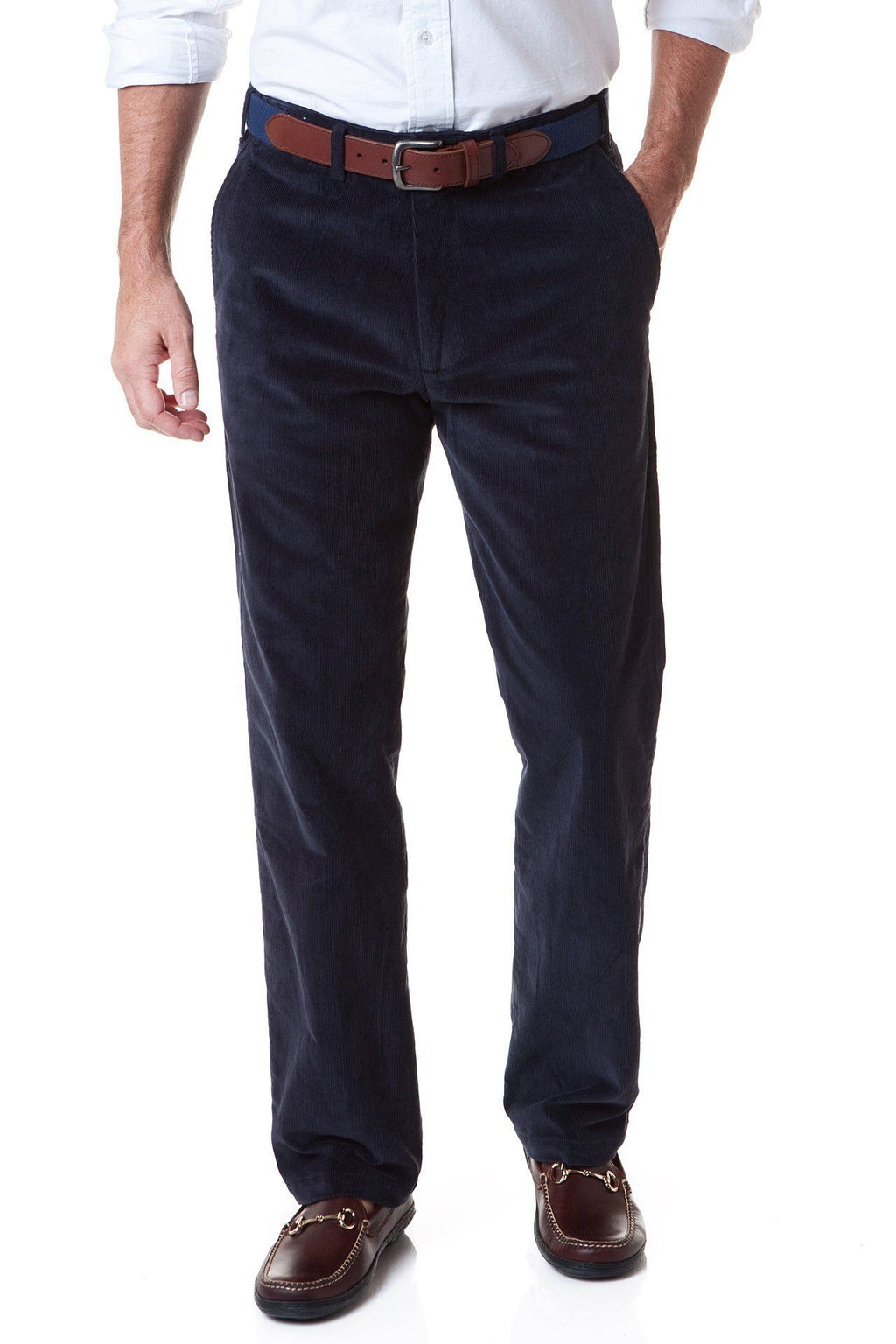 Beachcomber Stretch Corduroy Pant Nantucket Navy - MENS PANTS - Castaway Nantucket Island