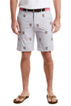 ACKformance Short Stone with Bushwood Country Club MENS EMBROIDERED SHORTS Castaway Nantucket Island