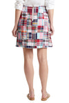 Ali Skirt Hingham Patch Madras LADIES SKIRTS Castaway Nantucket Island