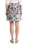 Ali Skirt Osterville Patch Madras LADIES SKIRTS Castaway Nantucket Island