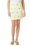 Ali Skirt Stretch Twill Citrus with Tee Time - Castaway Nantucket Island