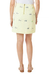 Ali Skirt Stretch Twill Citrus with Tee Time - Castaway Nantucket Island