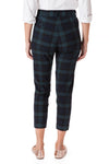 Ankle Capri Stretch Twill Blackwatch Tartan Plaid - Castaway Nantucket Island