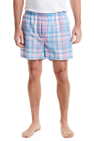 Barefoot Boxer Bimini Madras CASTAWAY BOXERS Castaway Nantucket Island