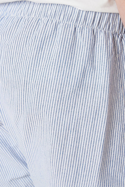 Barefoot Boxer Oxford Blue Stripe - Castaway Nantucket Island