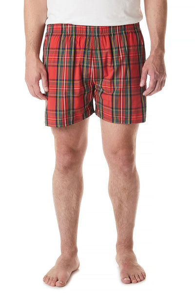 Barefoot Boxer Royal Stewart Tartan - Castaway Nantucket Island