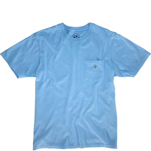 Beach Tee Azure Castaway - POLOS & TEES - Castaway Nantucket Island