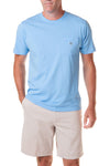 Beach Tee Azure Castaway - POLOS & TEES - Castaway Nantucket Island