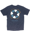 Beach Tee Navy Castaway - POLOS & TEES - Castaway Nantucket Island