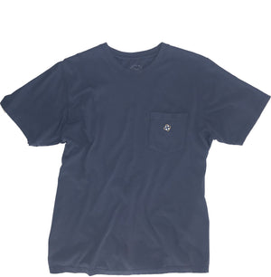 Beach Tee Navy Castaway - POLOS & TEES - Castaway Nantucket Island