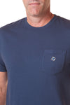 Beach Tee Navy Castaway - POLOS & TEES - Castaway Nantucket Island