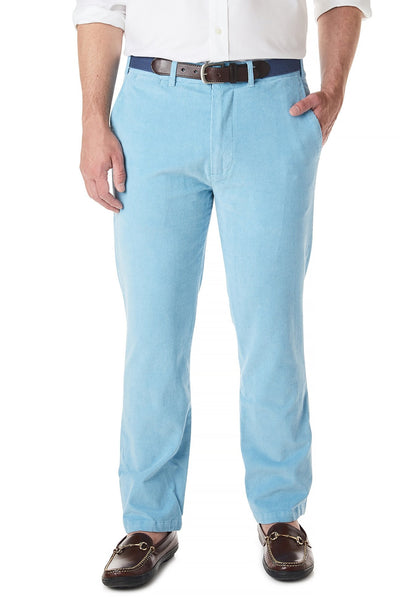 Beachcomber Stretch Corduroy Pant Sky Blue - Castaway Nantucket Island