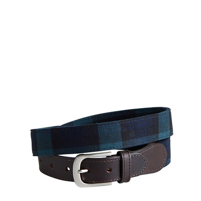 Bowsprit Belt Blackwatch Tartan MENS BELTS Castaway Nantucket Island