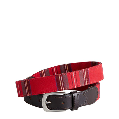 Bowsprit Belt Royal Stewart Tartan MENS BELTS Castaway Nantucket Island