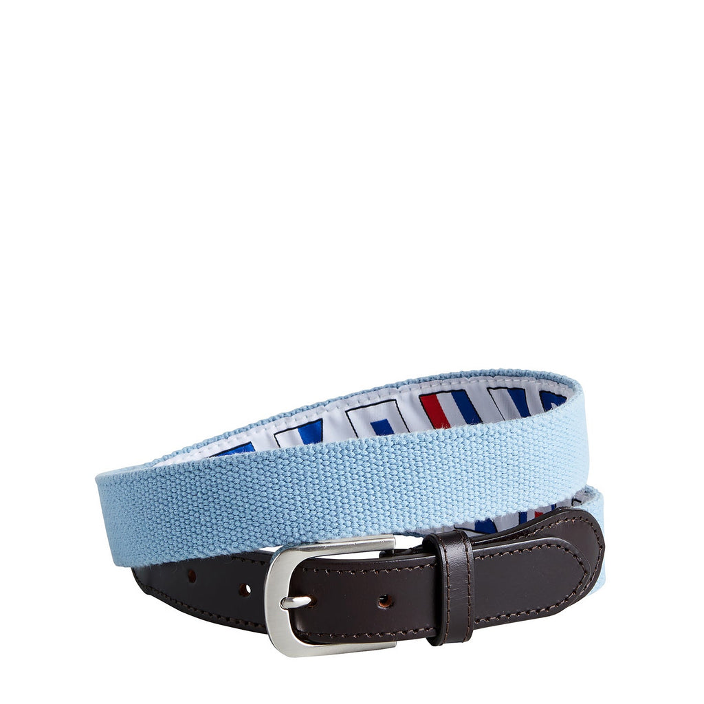 Bowsprit Belt Slate MENS BELTS Castaway Nantucket Island