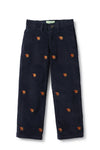 Boys Beachcomber Corduroy Pant Nantucket Navy with Turkey BOYS PANTS Castaway Nantucket Island