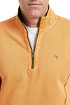 Breakwater Quarterzip Mango MENS OUTERWEAR Castaway Nantucket Island