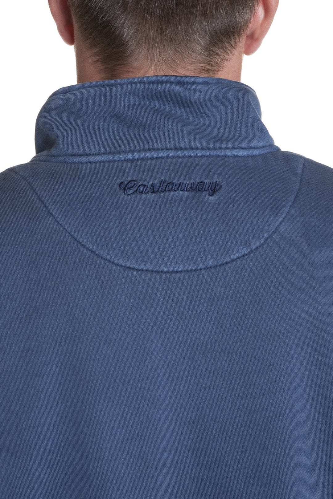 Breakwater Quarterzip Mens Sweatshirt Navy – Castaway Nantucket Island