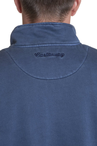 Breakwater Quarterzip Navy - MENS OUTERWEAR - Castaway Nantucket Island