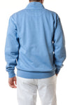 Breakwater Quarterzip Squall Blue - MENS OUTERWEAR - Castaway Nantucket Island