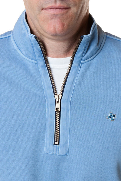 2024-25 秋冬新作  ハイブランドの Breakwater Quarterzip Castaway – Blue Squall Sweatshirt Mens トップス