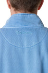 Breakwater Quarterzip Squall Blue - MENS OUTERWEAR - Castaway Nantucket Island