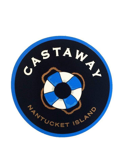 Castaway Lifering Sticker Pack of 5 - ACCESSORIES - Castaway Nantucket Island